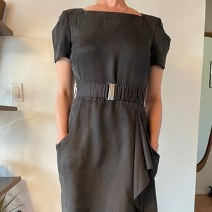 Karen Millen Grey Dress